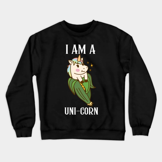 i am a unicorn Crewneck Sweatshirt by ZenCloak